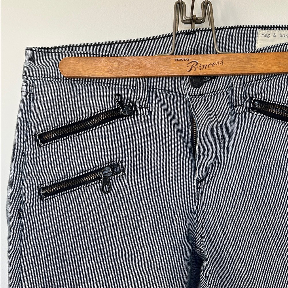 Rag & Bone pinstriped pants size 26 - Picture 3 of 6